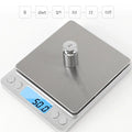 Bilancia digitale da cucina 3 kg, precisione 0,1 g, mini scala portatile