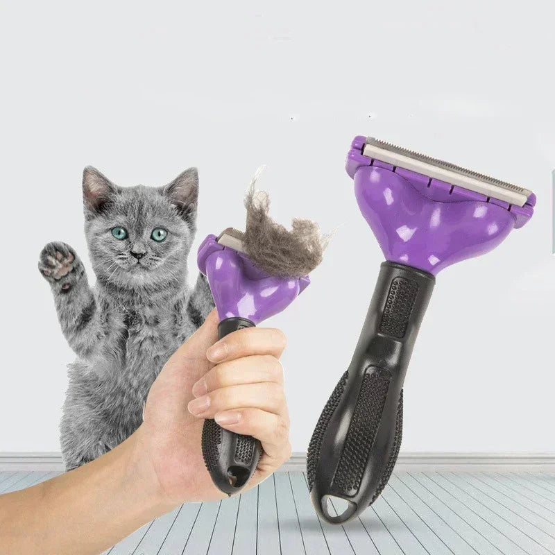 Spazzola anti-pelo per cani e gatti – Riduce la perdita fino al 90%