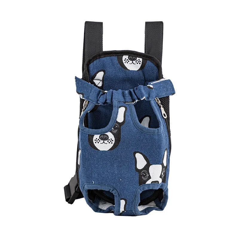 Zaino Esterno per Cani Camuffamento Traspirante, Carrier Viaggio Piccola Taglia