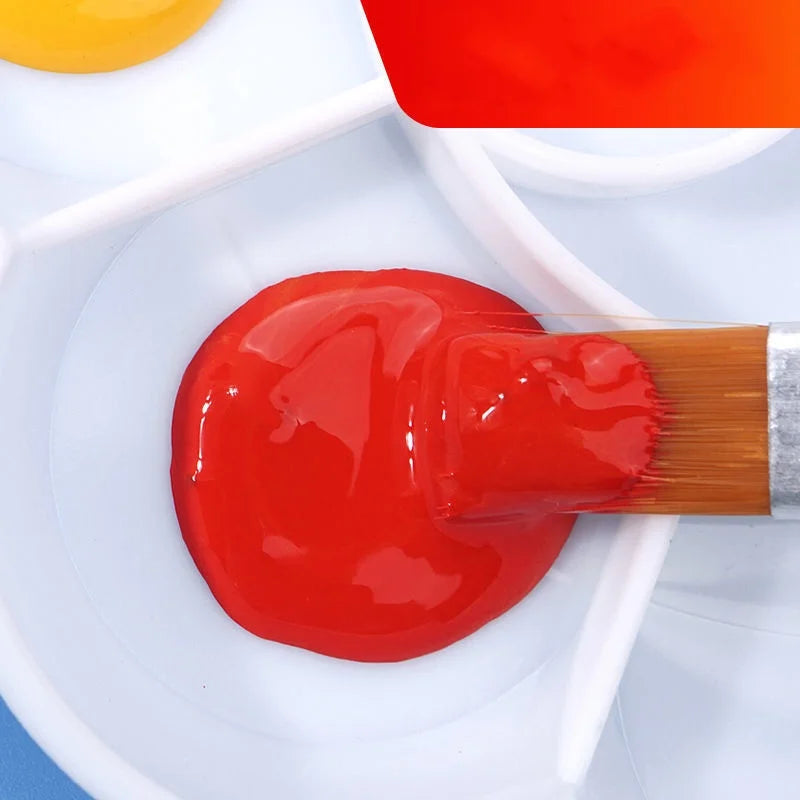 Bview Art Washable Watercolor Paint Set 12 Colors Art Supplies for Kids Students Beginners School Art Class Painting Tools