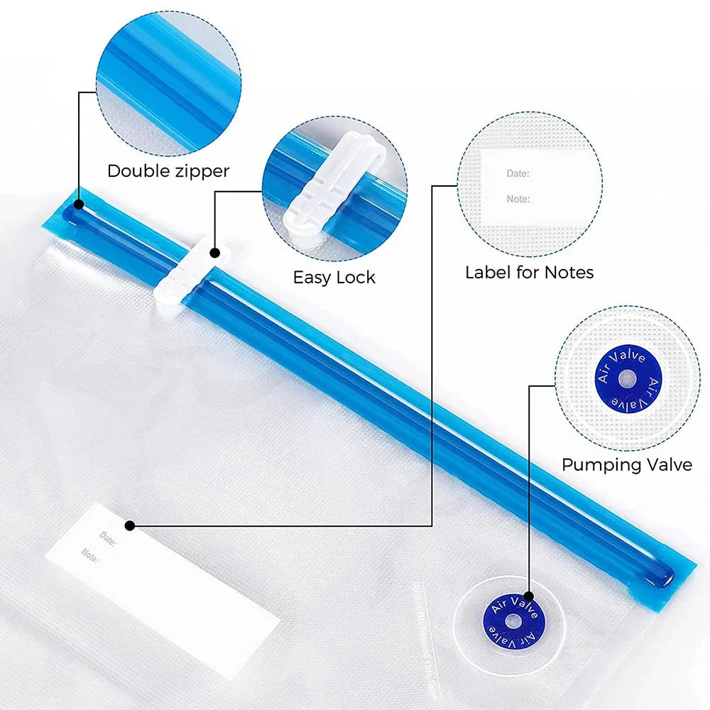Buste sottovuoto per filamento 3D 1 kg – PLA, ABS, TPU, PETG – Conservazione…