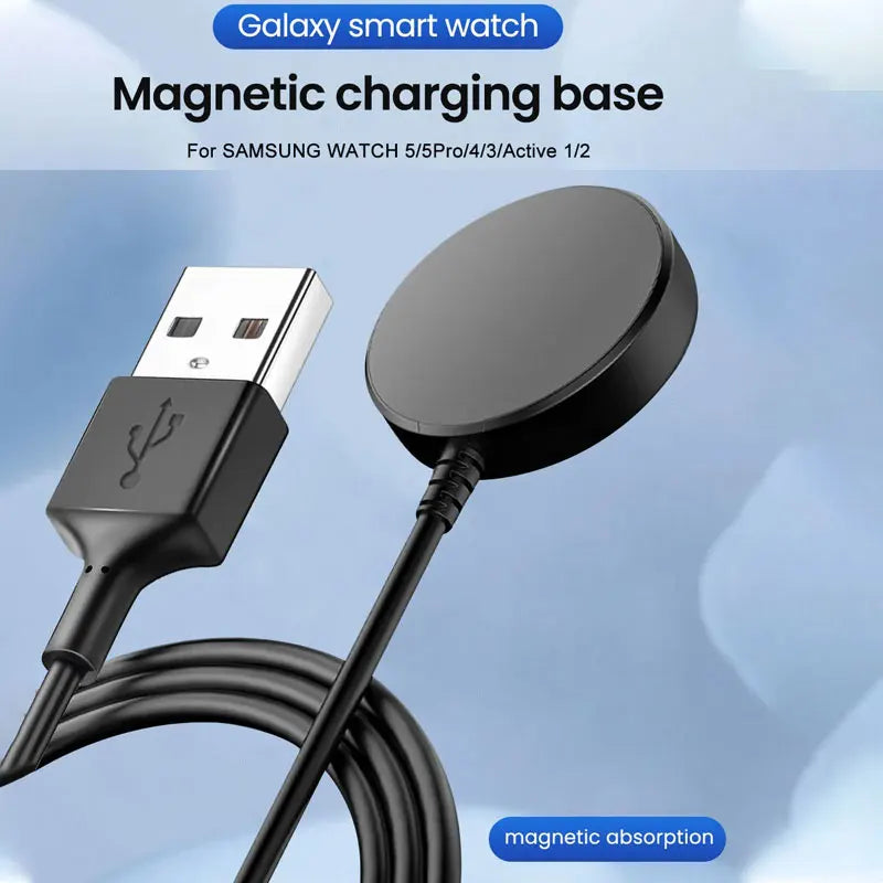 Caricatore wireless magnetico per Samsung Galaxy Watch, ricarica rapida
