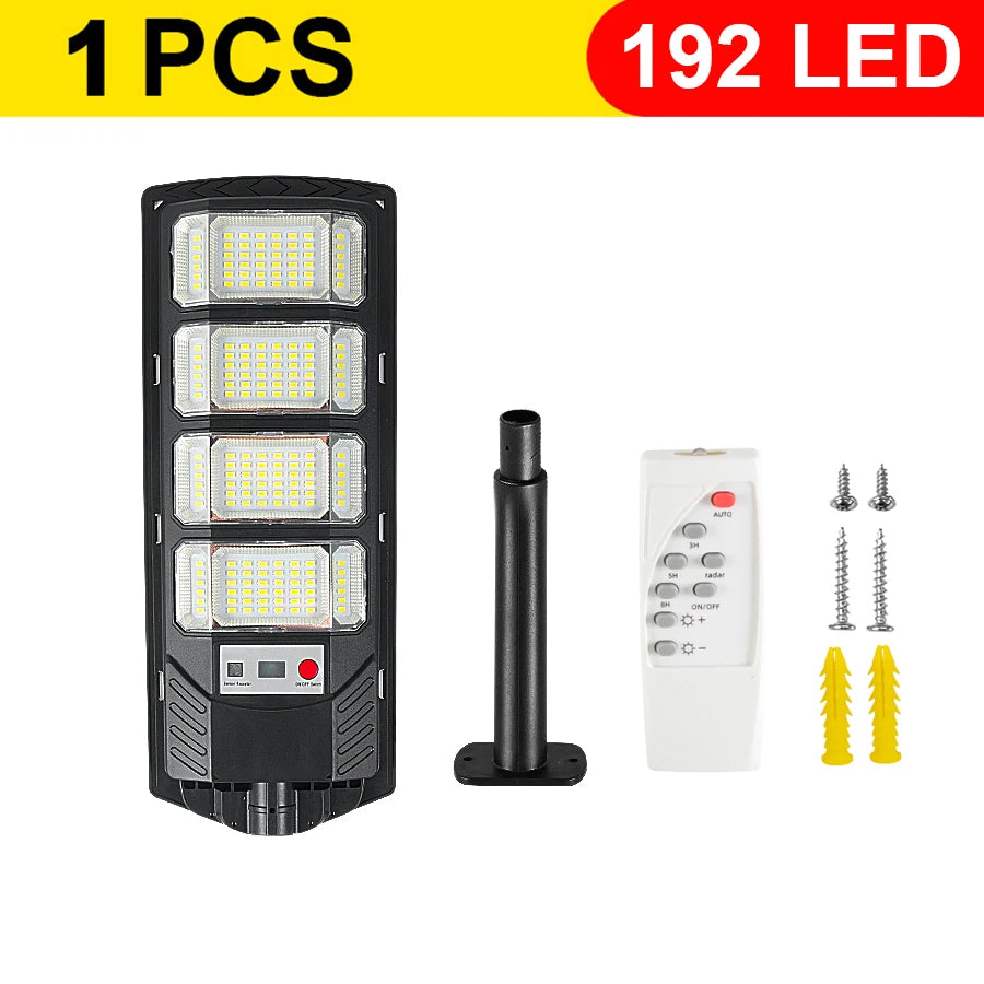 Lampada da Parete Solare LED con Sensore di Movimento, 84 LED, IP67, per…