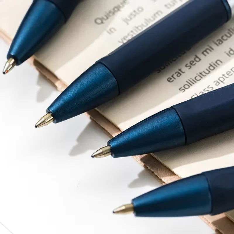 Penna a sfera retrattile 0,7 mm – 12 pezzi, inchiostro nero e blu, scrittura…