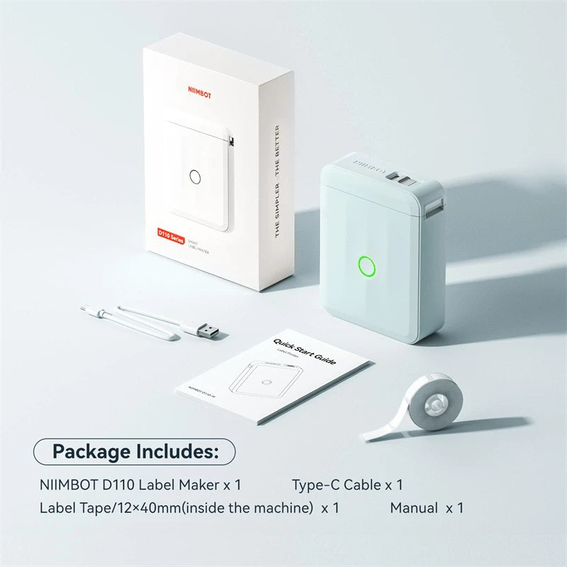 Stampante Etichette Termica Portatile Bluetooth Niimbot D110