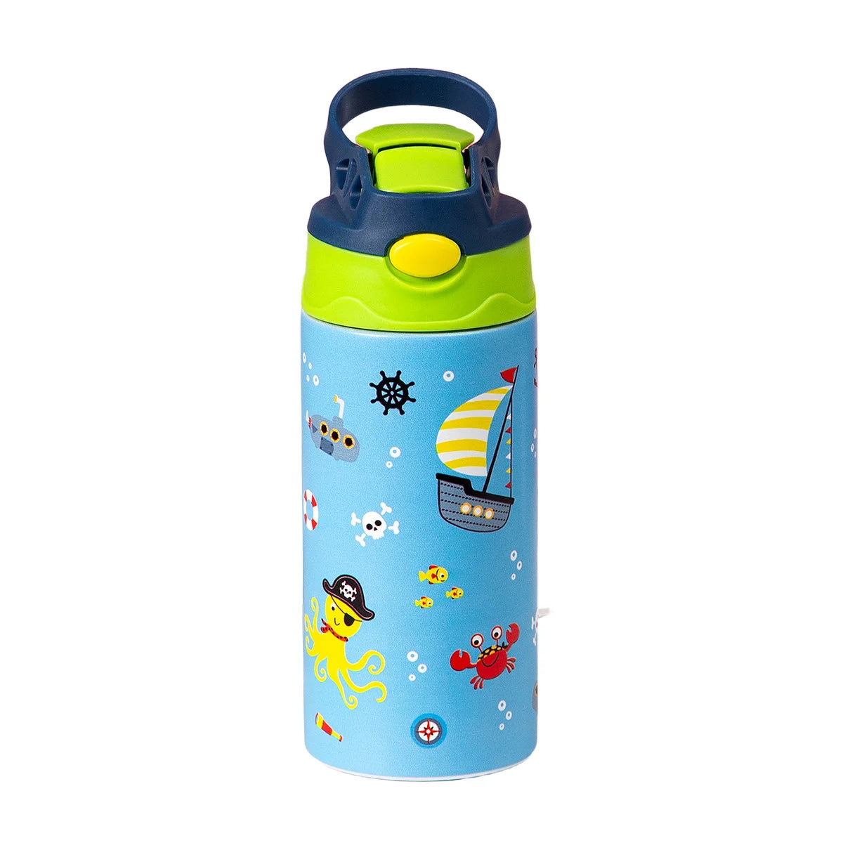Thermos Tazza da 350ml con Design Cartoons – Acciaio Inox Isolata per Bambini