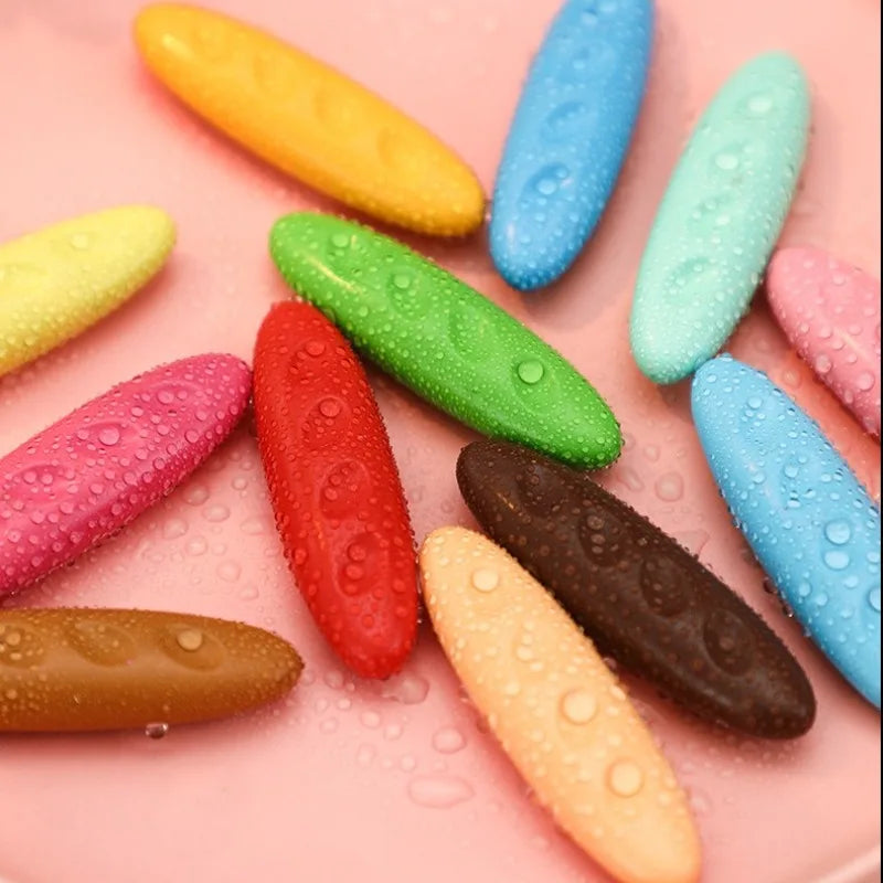 12/24/36 washable toddler crayons – non‑toxic, no‑mess, hole‑type for kids