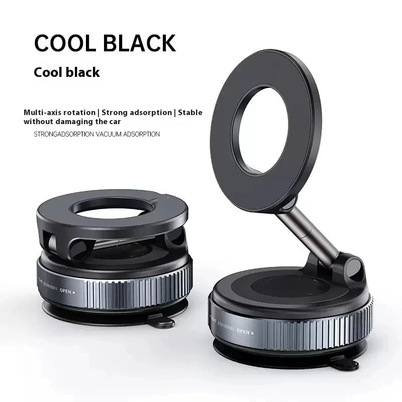 Supporto Magnetico per Smartphone da Auto, Design Pieghevole, Rotazione 360°