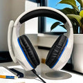 Cuffie cablate con microfono per gaming e lavoro – 2 driver da 40 mm, controllo…