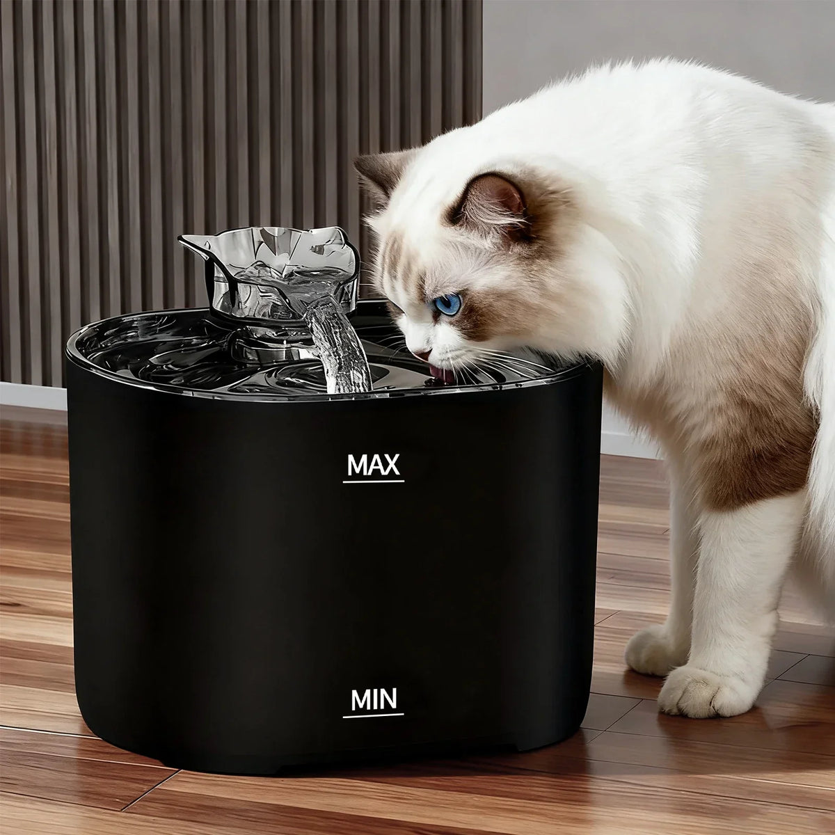 Fontana per Gatti Silenziosa USB 2,2L – Distributore d'Acqua Automatico