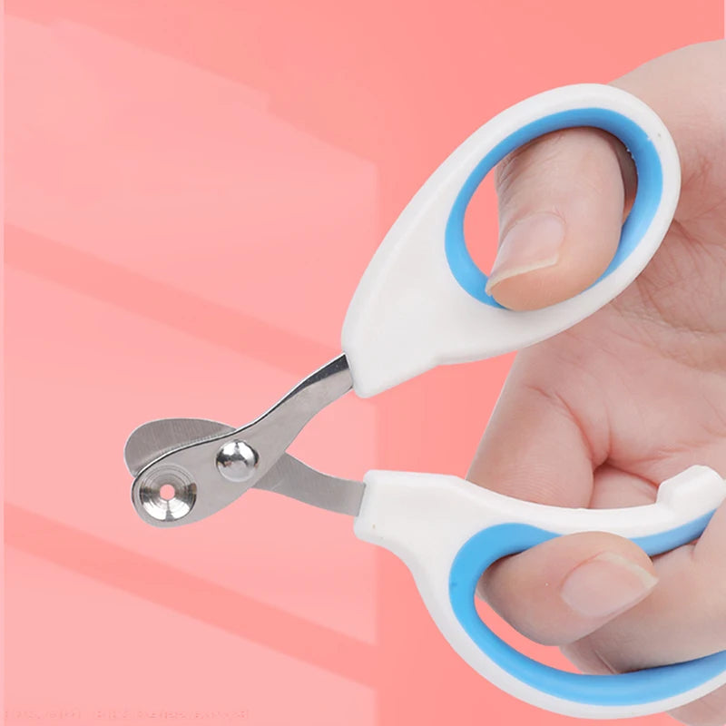 Forbici per unghie gatti e cani con foro circolare – Tagliaunghie professionale