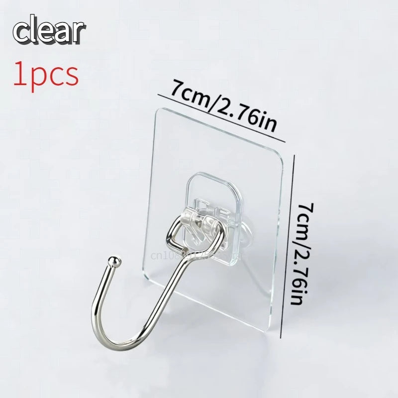Ganci adesivi rotanti impermeabili per parete e porta – cucina e bagno