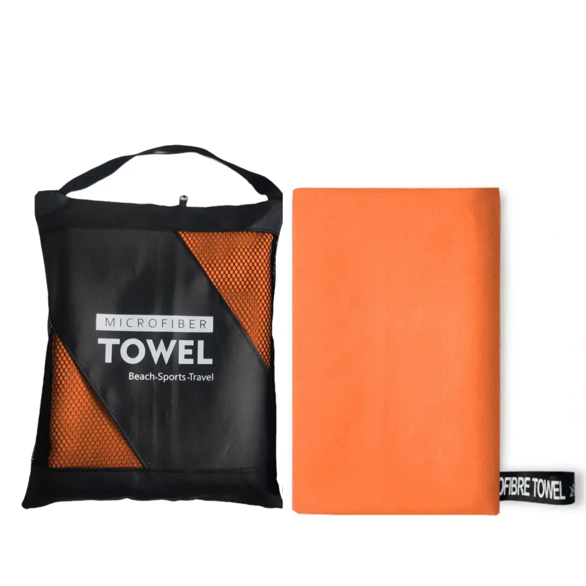 Serviette en microfibre absorbante, séchage rapide pour la salle de sport et la plage