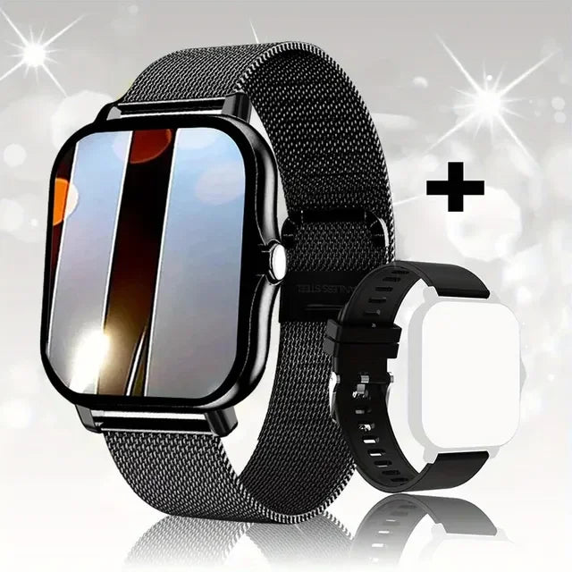 1.83'' Sport Smartwatch with fitness clock, health monitor, waterproof design, and wireless calling – compatible with iOS and Android, for men and women (2026)
