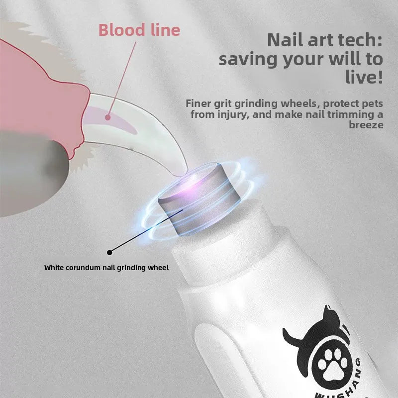 Lima elettrica per unghie di cani e gatti – Manicure professionale