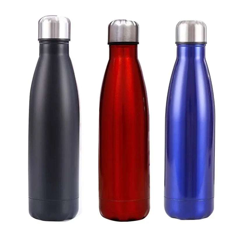 Thermos acciaio inox 500/750 ml doppia parete – isolamento 6‑12 h per caffè