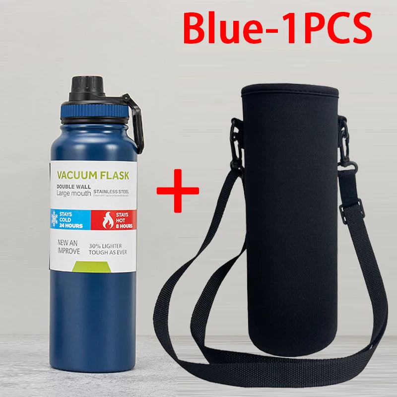 Thermos in acciaio inox 600/800/1000 ml – Borraccia termica isolata