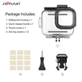 Custodia impermeabile 60 m per GoPro Hero 8 Black con doppio slot cold shoe