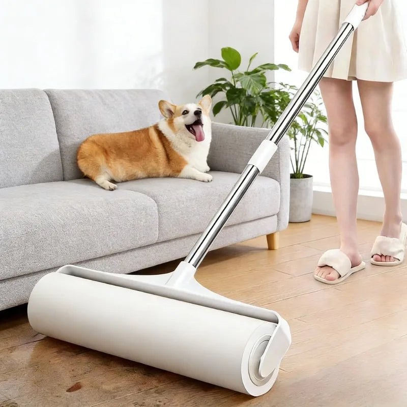 Rullo Antipelo Retrattile per Abiti e Tappeti – Rimuove Pelo di Animali