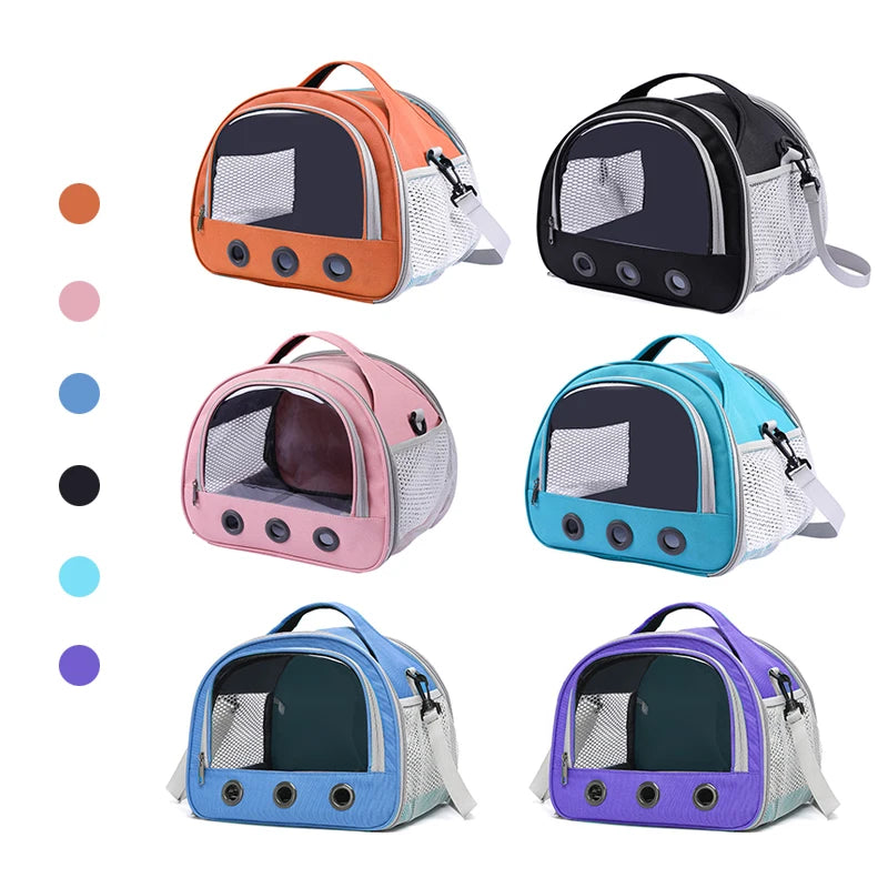 Borsa Porta Animali Portatile per Gatti Cani Conigli Uccelli