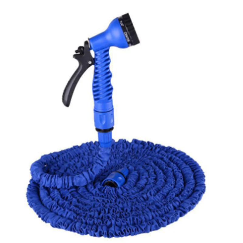 Tubo da giardino espandibile e flessibile con pistola spray – 25‑200 ft