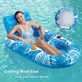 Piscina Gonfiabile Adulto - Lettino Galleggiante Chaise Lounge