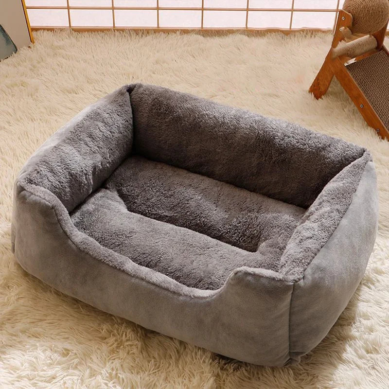 Letto in Peluche Traspirante per Gatti e Cani – 3 Taglie Disponibili