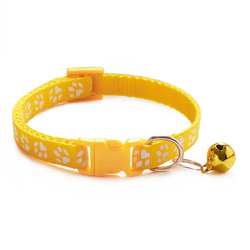 Collarlo per Gatti e Cani con Campanella, Multi-Colori, Corda