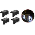 Set da 4 Luci Solari LED Impermeabili per Gradini, Recinzioni e Patio