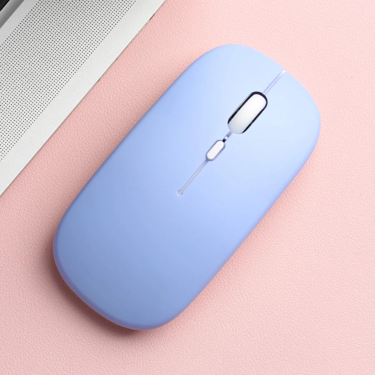 Mouse wireless Bluetooth silenzioso 1600 DPI, 4 tasti, compatibile laptop e…