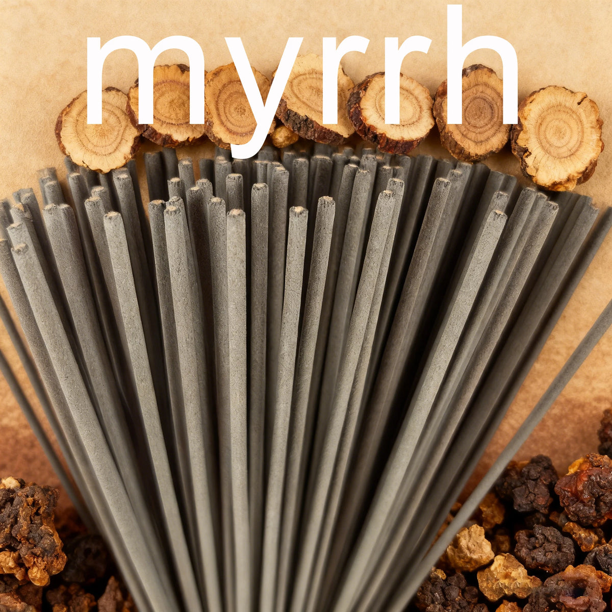 Bastoncini Incenso Myrrh Artigianali - Purifica Aria, Lunga Durata,…