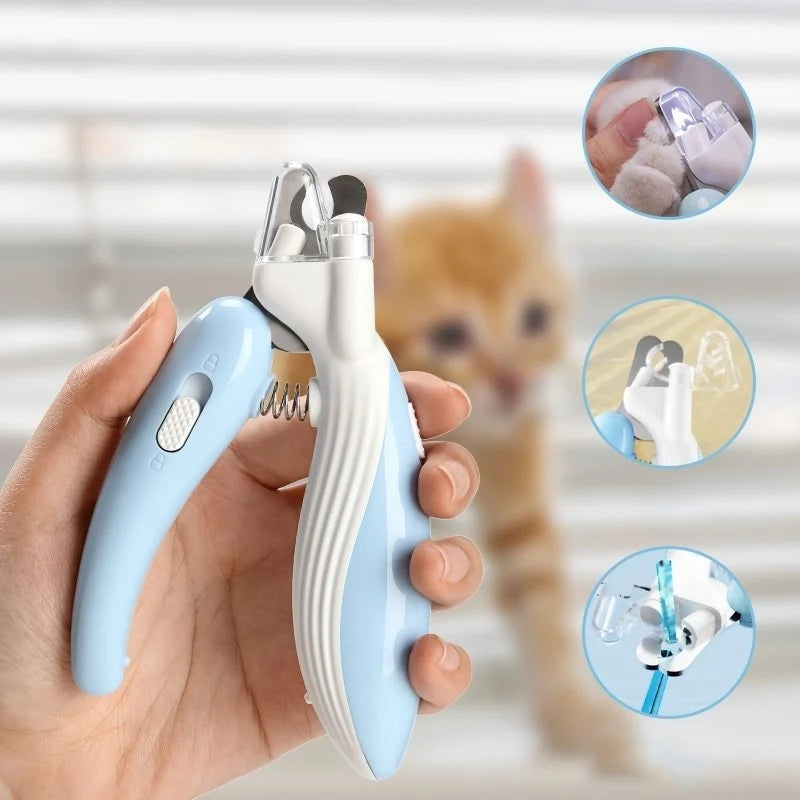 Tagliaunghie LED per cani e gatti – Forbici da toelettatura sicure e precise
