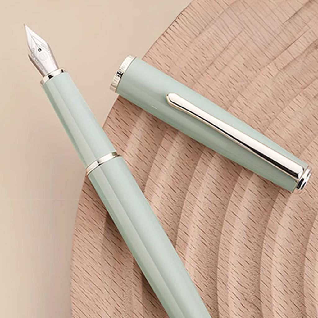 Penna stilografica retro Hongdian 920s, punta 0.38 mm, scrittura elegante