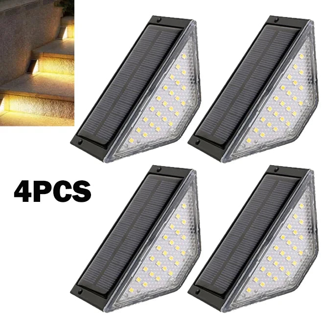 Luci Solari per Scale Esterne IP67, Impermeabili e Anti-Furto