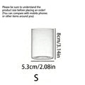 Clear Cylinder Glass Candle Holder Pillar High Borosilicate Glass Candle Holder Vase Wedding Party Decor(Candles Not Included)