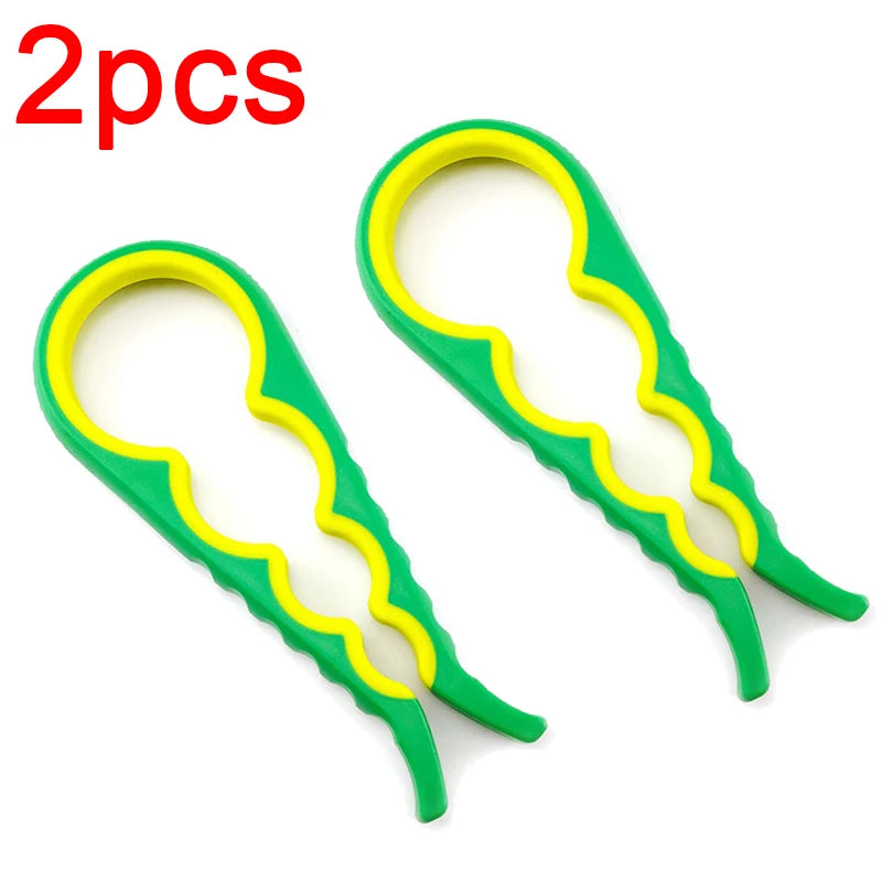 Apribottiglie e Apriscatole Universale 4 in 1 – Anti‑scivolo ed Ergonomico