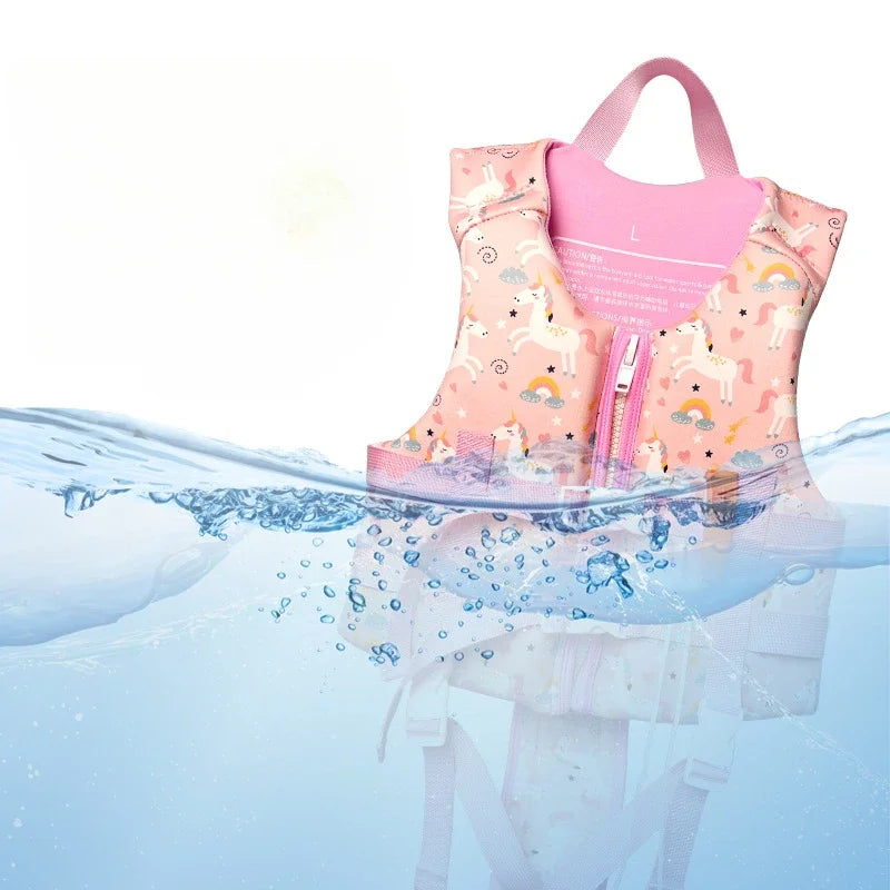 Outdoor Children's High Buoyancy Life Jacket Anti Drowning Summer Swimming Buoyancy Jacket Beginner Drifting Buoyancy Vest