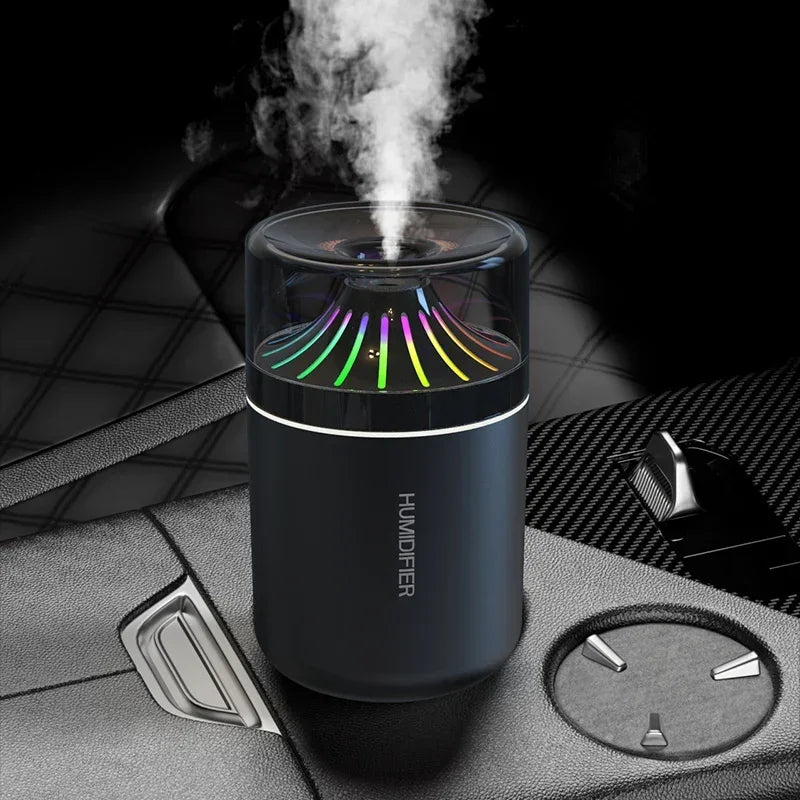 Umidificatore auto a luce graduale, spray delicato e silenzioso