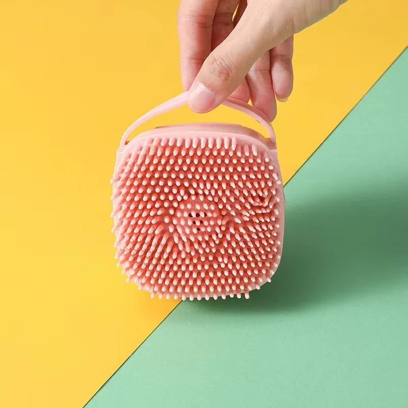 Guanti massaggianti in silicone per bagno cane e gatto – spazzola morbida
