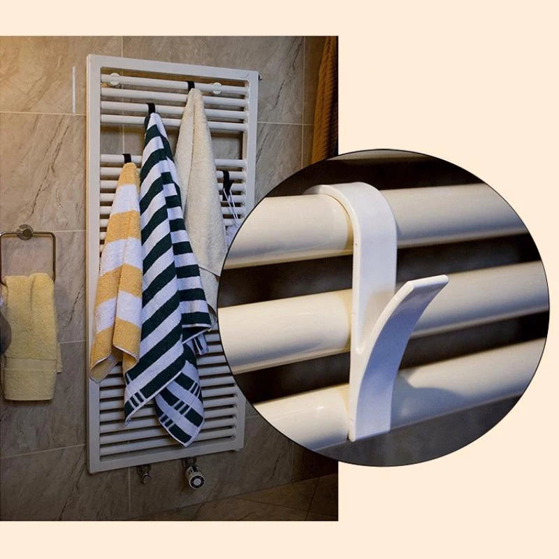 Ganci multiuso per asciugamani riscaldati, cappotti e bagno – set da 2/4/6 pezzi