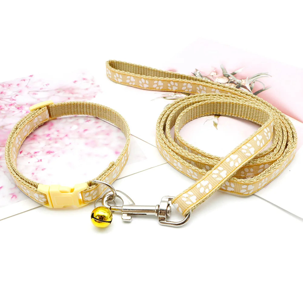 Set guinzaglio e collare per cucciolo 1,2 m in nylon resistente –…