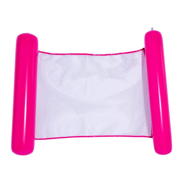 Hamac gonflable pliable – matelas flottant pour piscine et plage