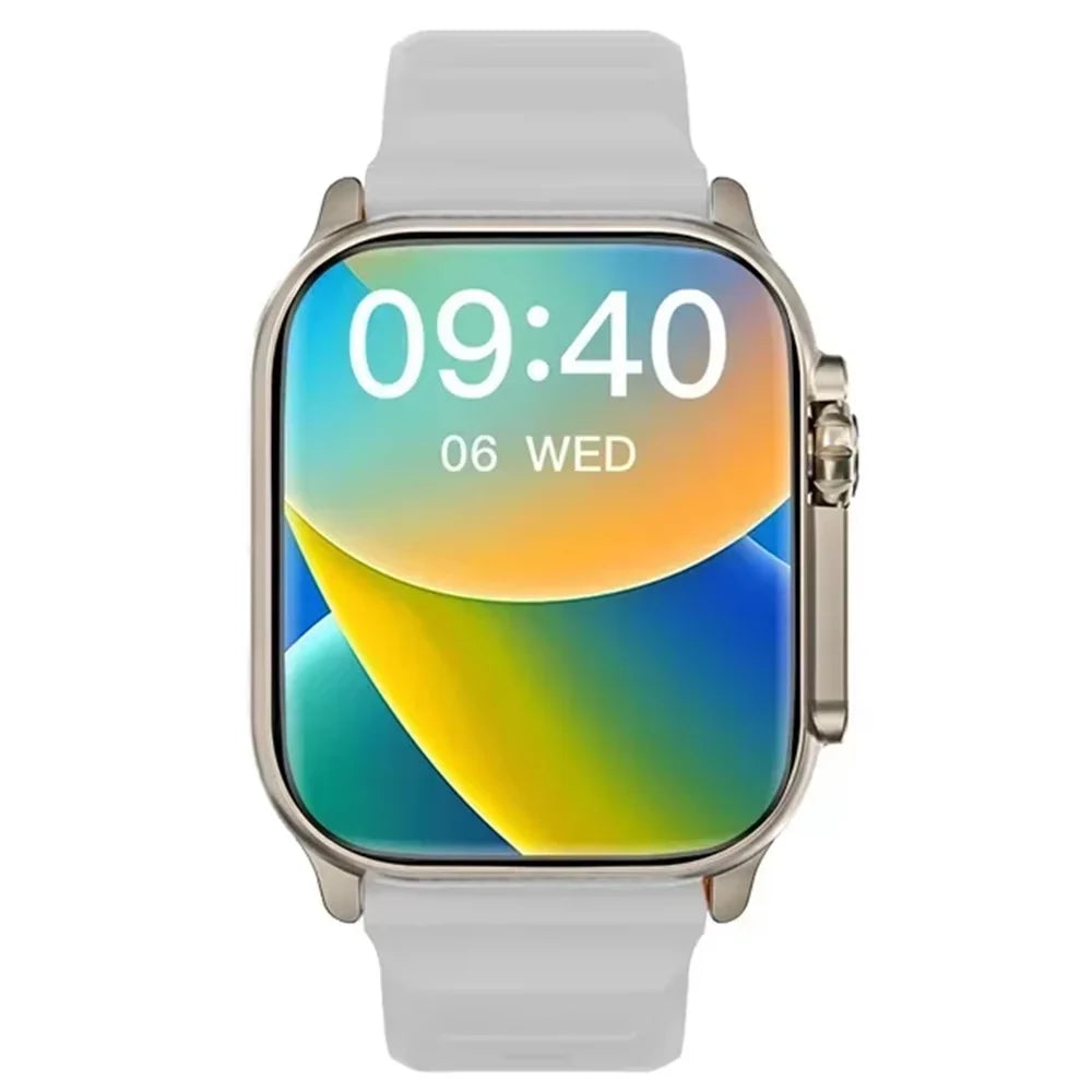 Smartwatch 2.01" HD con chiamata Bluetooth, fitness e sport per Android e iOS