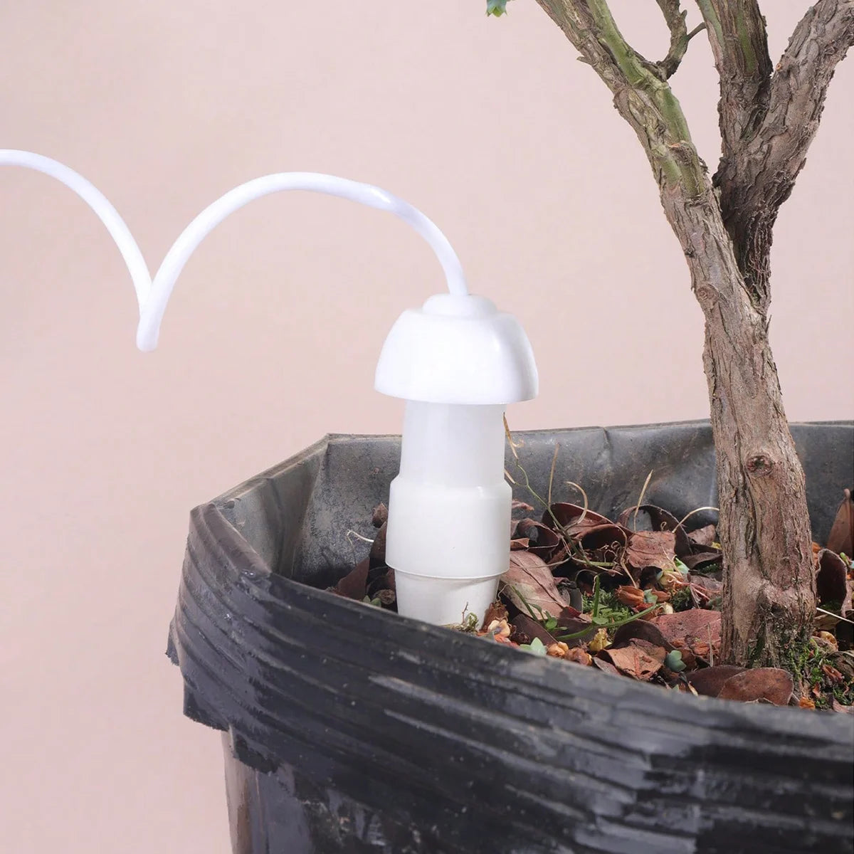 Set da 2 o 4 Irrigatori Automatici in Ceramica per Vasi e Giardino