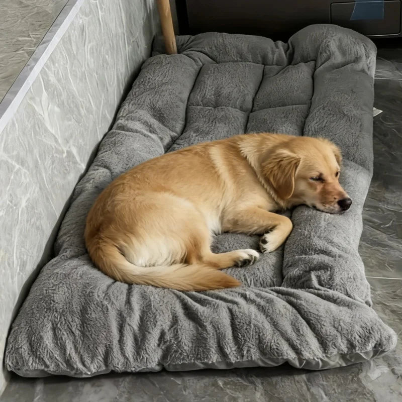 Letto extra large in peluche per cani – morbido, riscaldante e lavabile