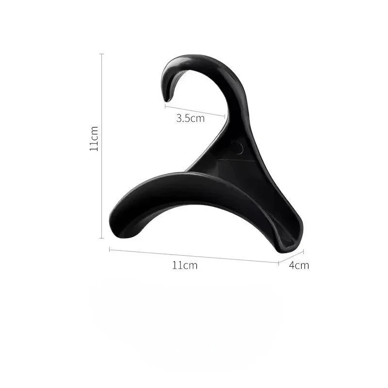 Gancio appendiabagagli in plastica per armadio – set da 1, 5 o 10 pezzi