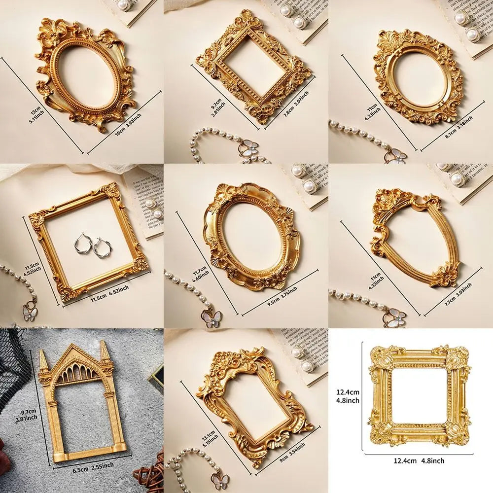 Creative Gold DIY Shadow Box Frame DIY 3D Memory Display Frames Wedding Photo Display Frames Gifts