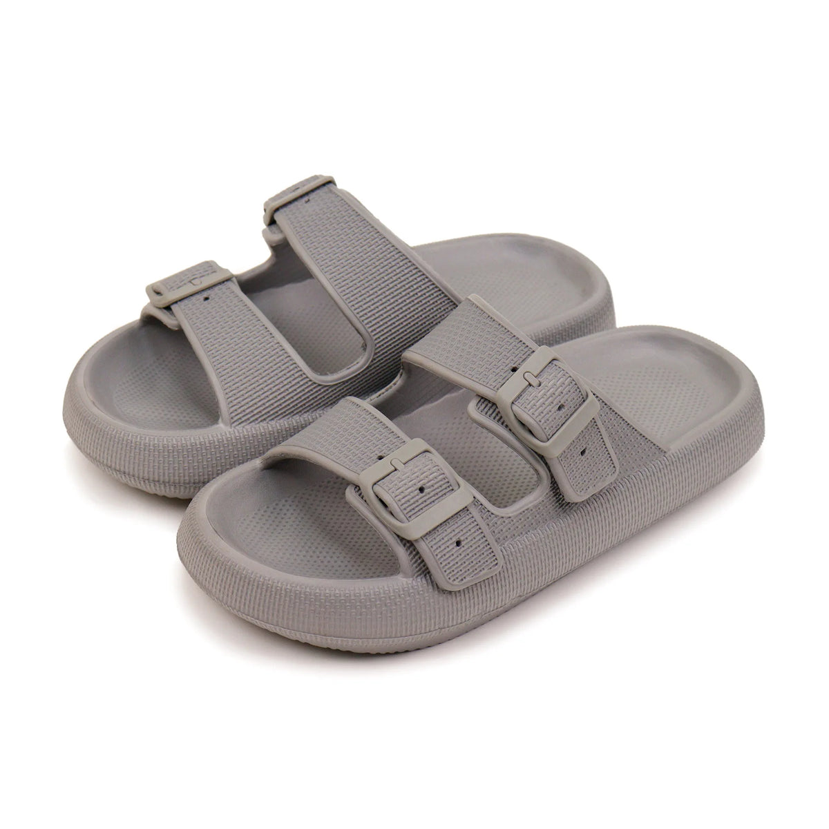 Asgard Summer Platform Sandals For Women Fashion Soft Cloud Beach Slippers With Double Buckle 2025 New Comfort EVA Flat Slides