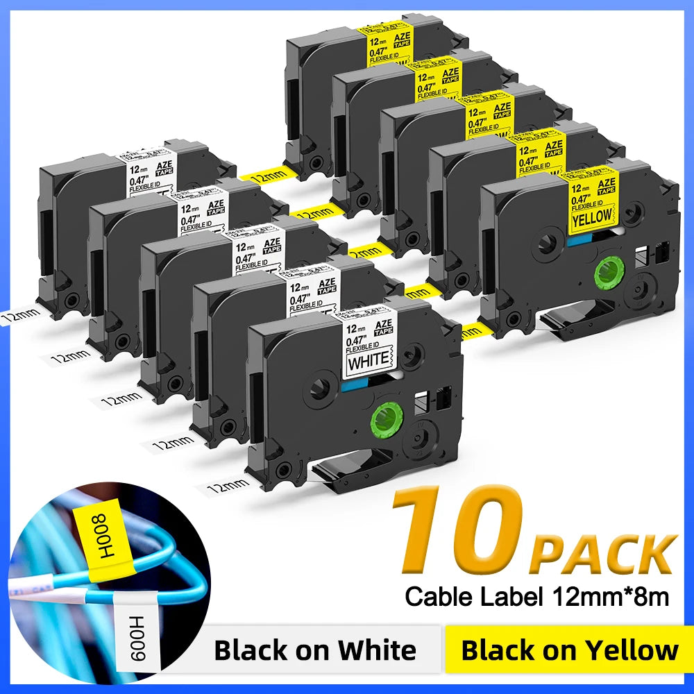 Stampante Etichette Portatile E1000PRO con Nastro AHS231 631 Compatibile Brother