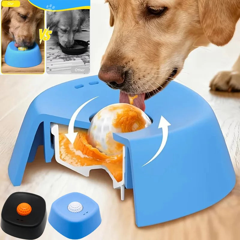 Ciotola lenta anti-soffocamento per cani e gatti – snack liquidi, yogurt, ossa
